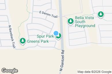 Map image of the property - 1999 E Dust Devil Dr