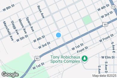 Map image of the property - 225 W 3rd St