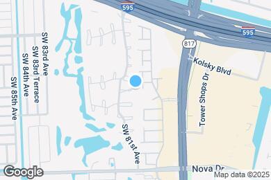 Map image of the property - 8004 SW 20th Pl