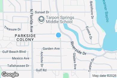 Map image of the property - 1400 Poinsettia Ave