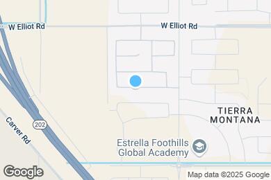 Map image of the property - 5621 W Rainwater Dr
