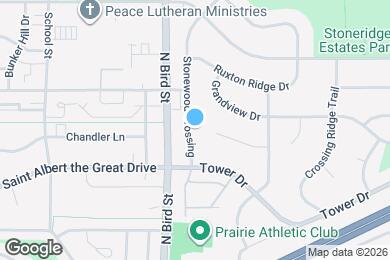 Map image of the property - 1133 Stonewood Xing