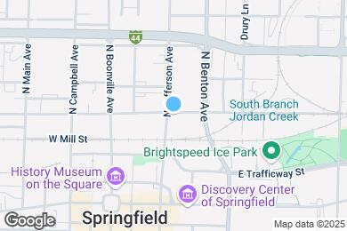 Map image of the property - 428 N Jefferson Ave