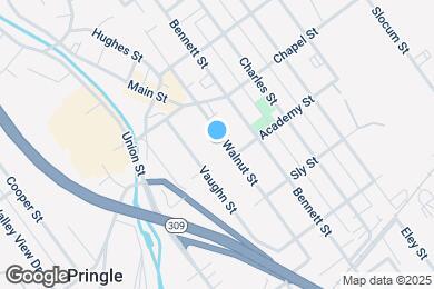 Map image of the property - 450 Walnut St