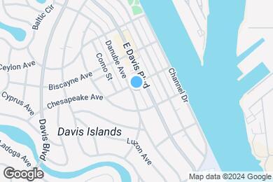 Map image of the property - The Place at Davis Islands