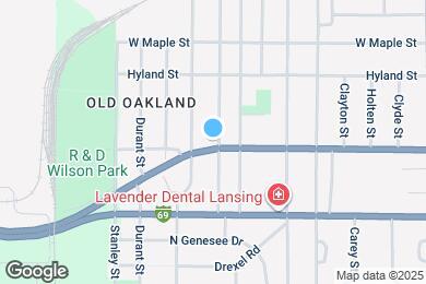 Map image of the property - 807 Cawood St