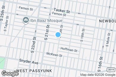 Map image of the property - 1822 S 20th St