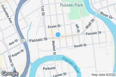 Map image of the property - 158 Passaic St