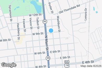 Map image of the property - 817 Porter St