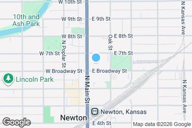 Map image of the property - 706 N Main St