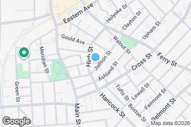 Map image of the property - 59 Judson St
