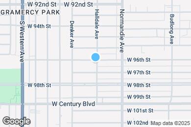 Map image of the property - 1500 W 96th St