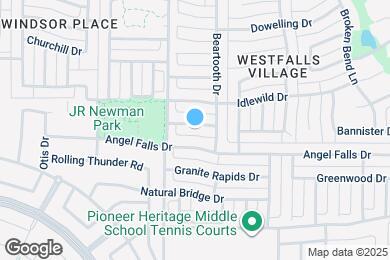 Map image of the property - 1619 Marble Falls Dr