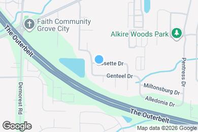 Map image of the property - 3955 Rosette Dr