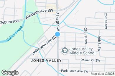 Map image of the property - 1804 31st St SW