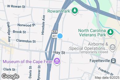 Map image of the property - 201 Woodside Ave