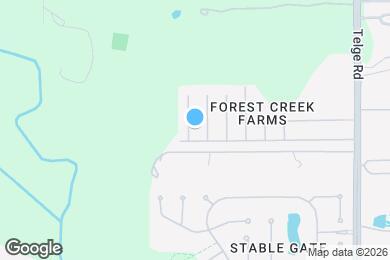 Map image of the property - 15802 Parmley Creek Ct
