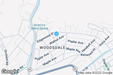 Map image of the property - 38 Walnut Ave