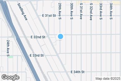 Map image of the property - 3227 29th Ave S