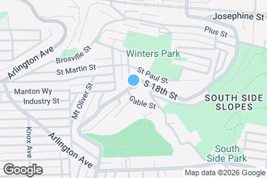 Map image of the property - 2515 S 18th St