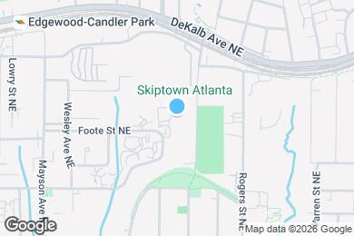 Map image of the property - 130 Arizona Ave NE