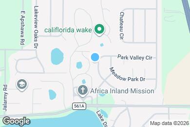 Map image of the property - 919 Park Valley Cir