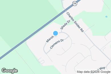 Map image of the property - 6013 Marsh Cir