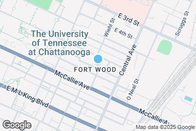 Map image of the property - Fort Wood Apartments