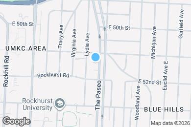 Map image of the property - 5120 Paseo Blvd