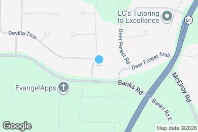Map image of the property - 600 Ponderosa Ct