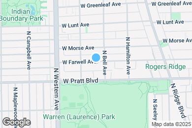 Map image of the property - 2217 W Farwell Ave