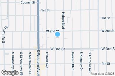 Map image of the property - 226 South Serrano