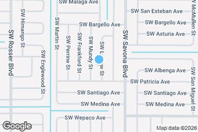 Map image of the property - 3354 SW Ludlow St
