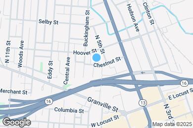 Map image of the property - 102 Chestnut St