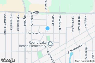 Map image of the property - 1521 N Lake Shore Dr
