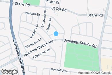 Map image of the property - 1129 Jennings Station Rd