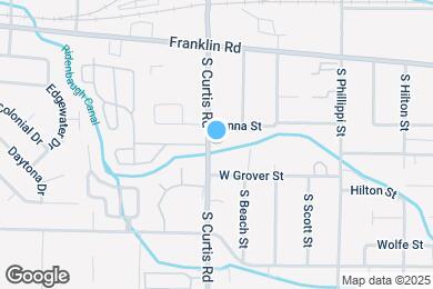 Map image of the property - 414 S Curtis Rd