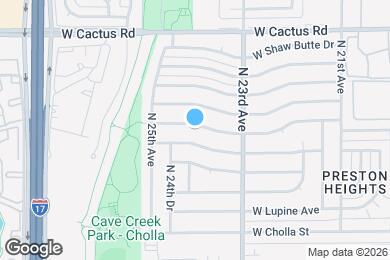 Map image of the property - 2345 W Sunnyside Ave