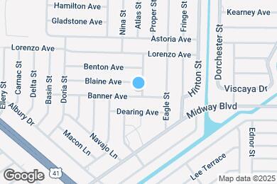 Map image of the property - 20318 Banner Ave