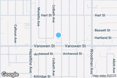 Map image of the property - 6827 Ranchito Ave