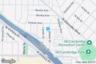 Map image of the property - 1825 Keeler St