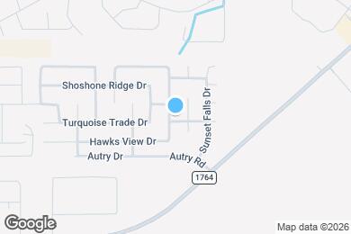Map image of the property - 114 Mustang Stampede Dr