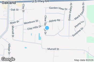 Map image of the property - 115 Clear Springs Dr