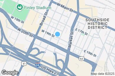 Map image of the property - 120 W 19th St