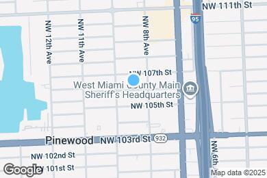 Map image of the property - 833 NW 106th St