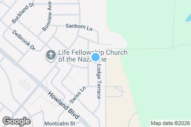 Map image of the property - 1439 Lodge Terrace