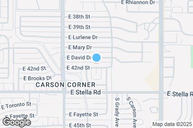 Map image of the property - 7627 E 42nd St