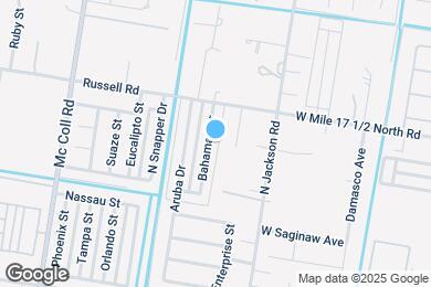 Map image of the property - 2016 Bahamas Dr