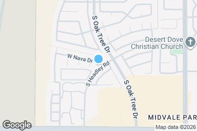 Map image of the property - 1887 W Nava Dr