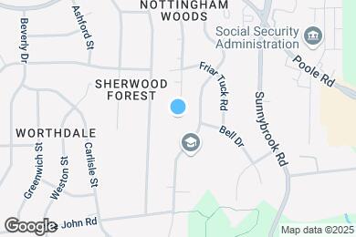 Map image of the property - 849 Rawls Dr